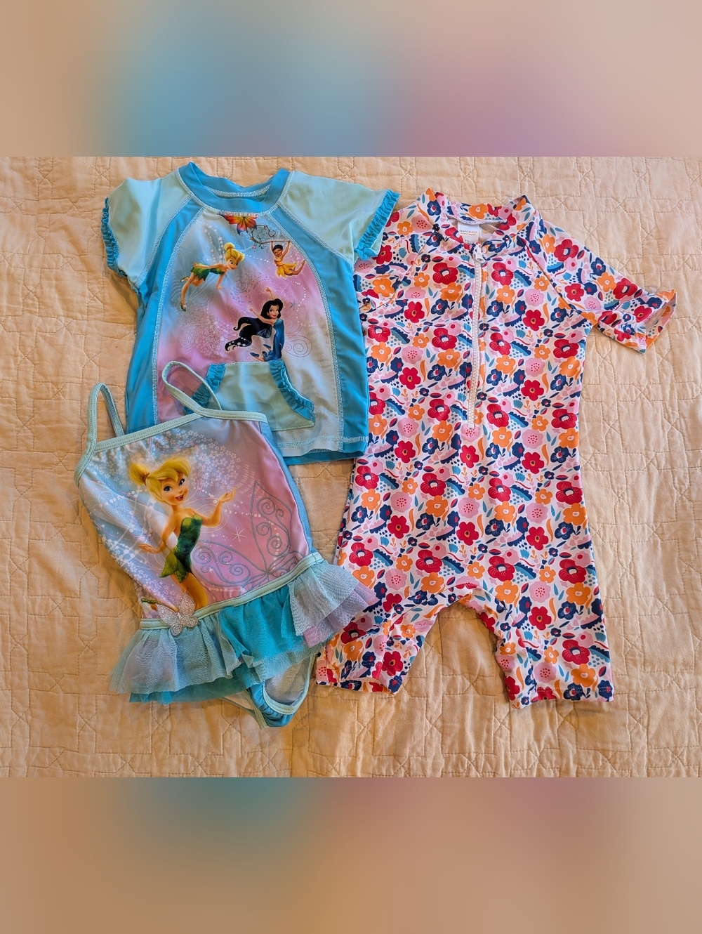 Toddler Girl Swimsuit Bundle